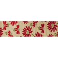 thumbnail image 1 of 2 x 8 ft. Antigua Collection Spring Daisy Woven Area Rug, Beige, 1 of 1