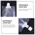 thumbnail image 3 of 50Pcs Sac de Jus Jetable avec Paille Sac de Boisson Portable Stand-up Sachets de Boisson, 3 of 6