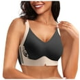 thumbnail image 1 of MKLEKYYMesh Bra Women Comfort Plus Size Unpadded Lace Underwear Adjustable Breathable Underwire Bra, 1 of 5