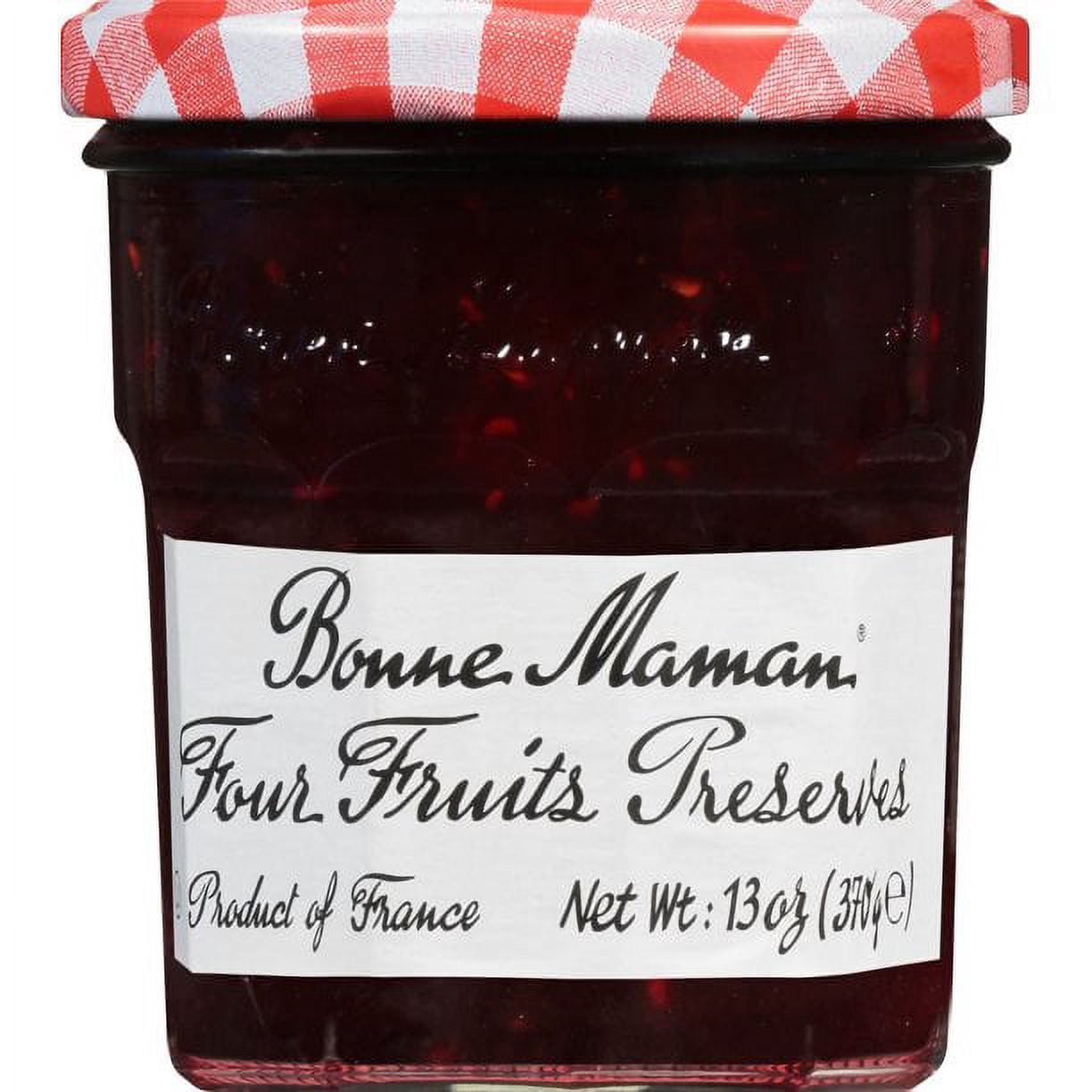 Bonne Maman Preserves Four Fruits 13.0 OZ (Pack of 2)