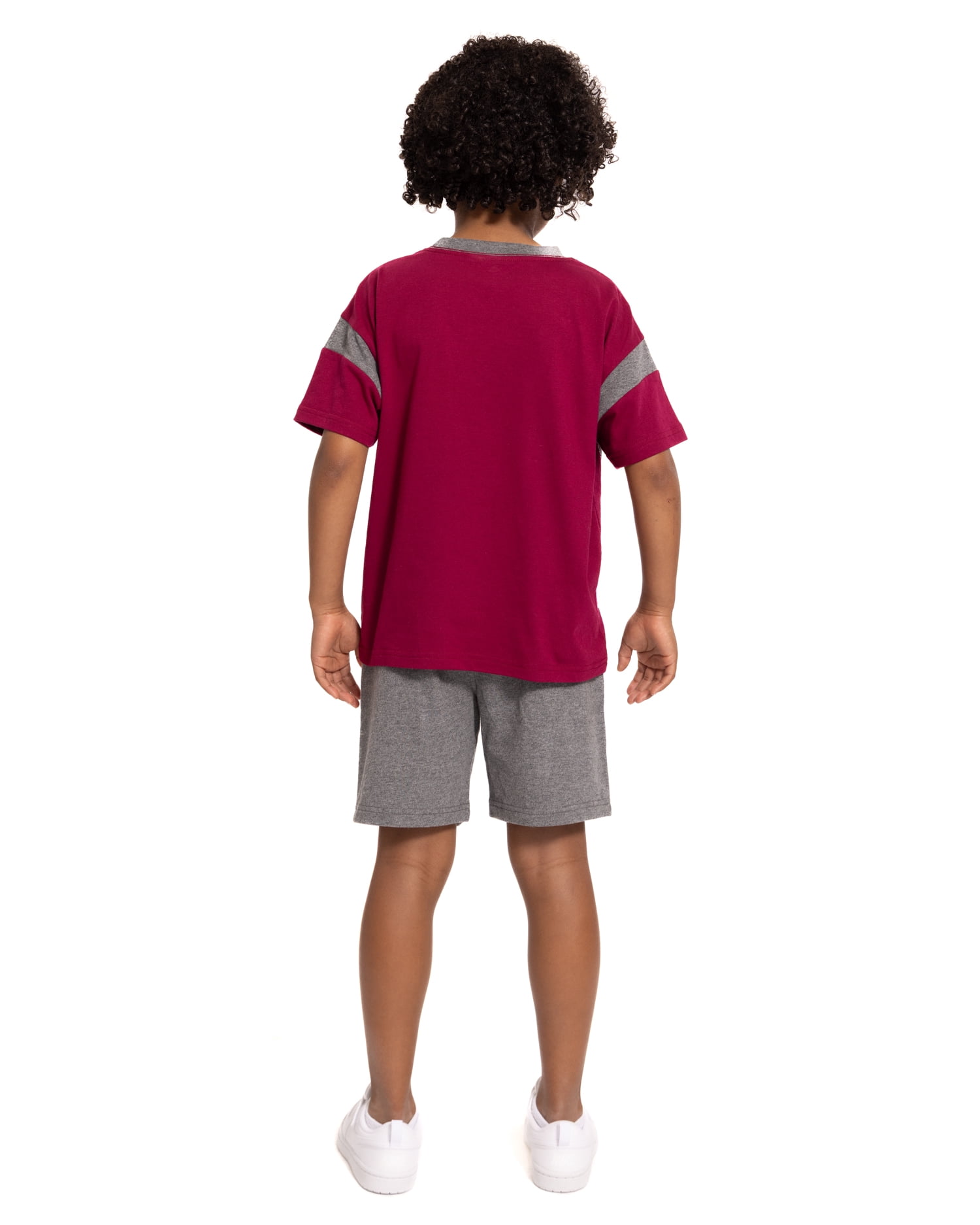 Monster Jam Boys Graphic Tee with Short Sleeves and Shorts Set, 2 Piece, Sizes 4-16