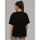 thumbnail image 2 of Chingona Letter & Red Rose Print Sports T-shirts, Fashionable Short Sleeve Breathable Crew Neck Tops, Women's Summer Tee, 2 of 5