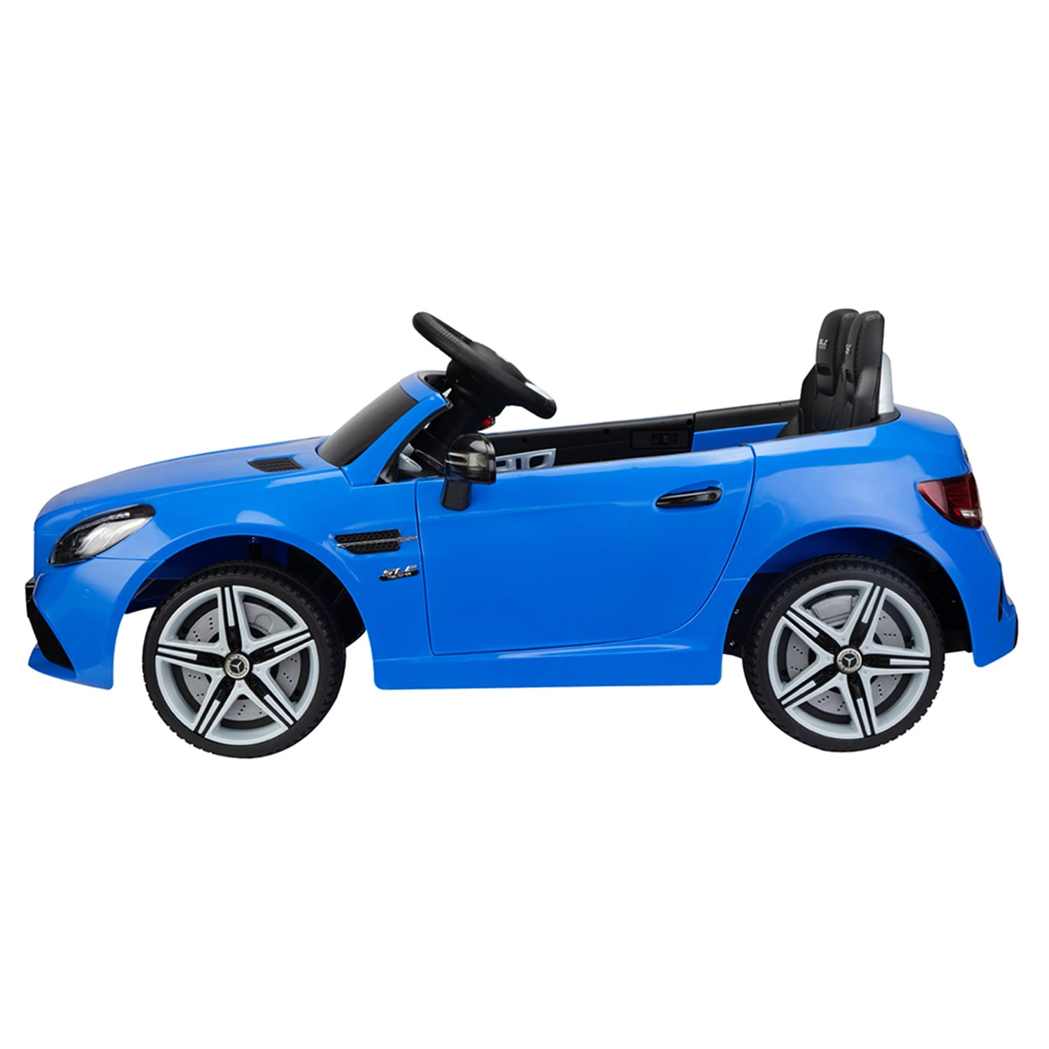 CIPACHO Licensed Benz, 12V Electric Kids Ride On Car for Ages 3-6, LED Head Lights, Safe Belt, Double Doors, 2 Speeds, Blue CIPACHO Licensed Benz, 12V Electric Kids Ride On Car for Ages 3-6, LED Head Lights, Safe Belt, Double Doors, 2 Speeds, Blue