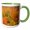 Green/White, variant on 3drose, Minnesota, Superior National Forest. Trees in Autumn Colors., 11oz Mug