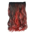 thumbnail image 1 of WIFKLSIIPG Color Highlights Five Clip Hair Extensions Curly Wig Piece Hair Curtain, 1 of 4