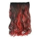 thumbnail image 1 of Color Highlights Cinco Clip Extensiones de cabello rizado Peluca Pieza Cortina de pelo, 1 of 4