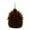 Coffee, variant on Christmas Pinecone Flameless Candle Light, LED Pinecone Candles, Battery Operated, Flickering LED Light Pinecone Candle for Christmas Home Party Indoor Decoration