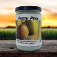 thumbnail image 3 of Fresh Pear Vegan Coconut Soy 12 oz/ 355 ml Candle Hand-poured, Eco-friendly, Clean Burning, Fruity Wood Wick, 3 of 5