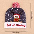 thumbnail image 4 of LED Light Up Hat Beanie Knit Cap  Colorful LED  Christmas Beanie, 4 of 9