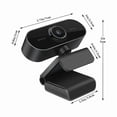 thumbnail image 5 of Webcam with Microphone, Full HD 1080P Webcam Camcorder for[qb], 5 of 5