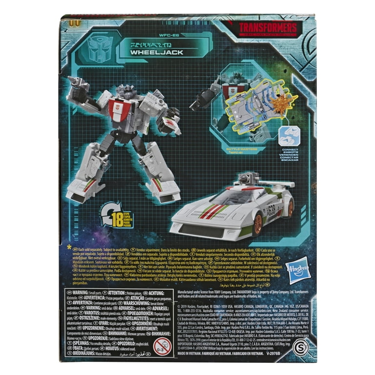 Transformers War For Cybertron Netflix Trilogy Wheeljack Deluxe Class 6-Inch Action Figure - Hasbro Exclusive Collectible Figure