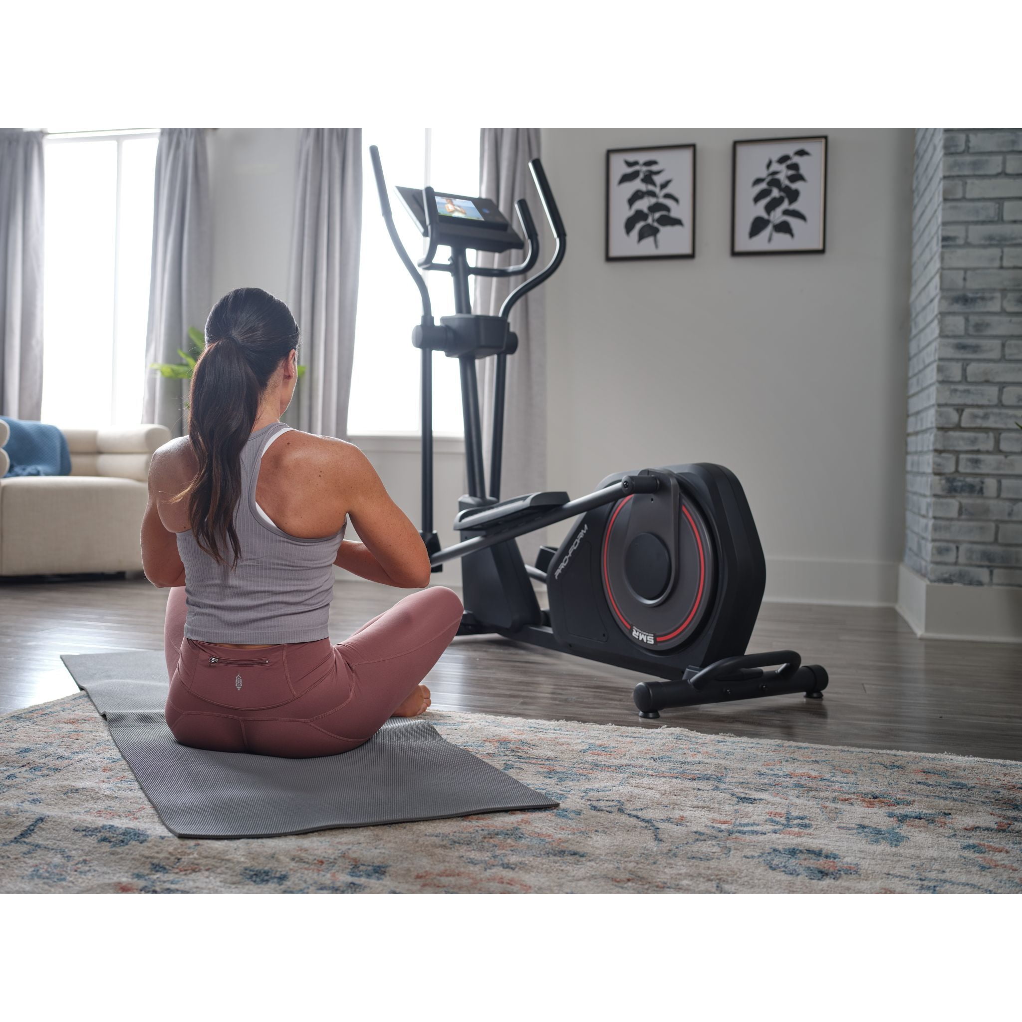 ProForm Sport Elliptical with 5" LCD Display & Device Shelf, 20 Resistance Levels, Silent Magnetic Resistance™, SmartAdjust™, & Powered by iFIT
