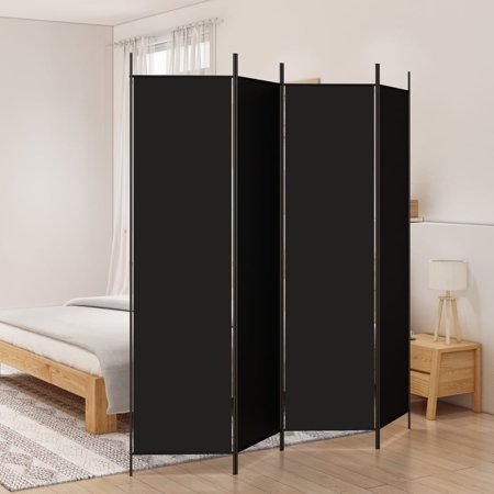 vidaXL 3枚パネル 間仕切り アントラシート 150x200cm ファブリック家具 間仕切り 代引不可