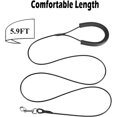 thumbnail image 2 of ATTOE Metal ATTOE , Chew Proof Coated Steel Pet Cable Lead with Padded Handle for Small Medium Dogs, 2 of 6
