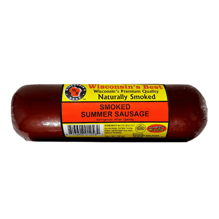 Wisconsin's Best - Large Naturally Smoked Summer Sausage, 12 oz