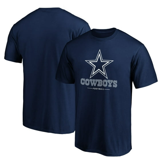 Men's Navy Dallas Cowboys Team Lockup T-Shirt