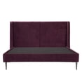 thumbnail image 2 of Box Base Cama Slim Matrimonial+Cabecera Milan Morado, 2 of 7