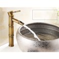 thumbnail image 1 of WASHWEPE Bamboo Design Tap Golden Retro Style Water Tap Mixer for Home Bathroom 1Pack, 1 of 8