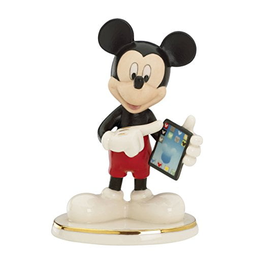 Disney S Cyber Chat With Mickey Figurine By Lenox Walmart Com Walmart Com