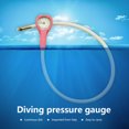 thumbnail image 2 of Soidarity Medidor de presión de agua portátil para mantener el buceo, escala Multicolor, accesorios de buceo a prueba de golpes, piezómetro luminoso Deportes acuáticos Rosa Soidarity OD003145-03, 2 of 6