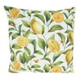 thumbnail image 2 of Saro Lifestyle Lemons Design Outdoor Poly Filled Throw Pillow, 2 of 5