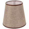 thumbnail image 1 of Elegante pantalla de tela para lámpara de mesa con casquillo E27, ideal para decoración del hogar e interiores modernos., 1 of 8