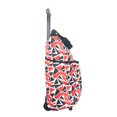 thumbnail image 2 of Olympia U.S.A. Multi-purpose Lightweight Carry-On Rolling Tote Bag with Handle, Miami Red, 2 of 7
