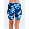 thumbnail image 5 of Calypsa Women's and Women's Plus High Waisted Mid-Thigh Swim Shorts, 5 of 7