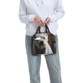 thumbnail image 6 of Honeii Dog Wrapped in Towel 1 Print Lunch Bag Women, Lunch Box Lunch Bag for Women Adult Men, Small Leakproof Cute Lunch Tote Large Capacity Reusable, 6 of 8