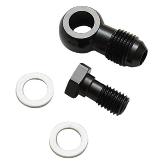 16 mm x 1.5 Metric to 6AN Male Banjo Fitting Aluminum Plus 2 Washers
