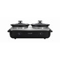 thumbnail image 1 of Crock Pot Due Cook & Serve ( Cook, Warm and Serve All in One) | Certified refurbished, 1 of 1