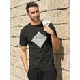 thumbnail image 2 of Mountain Icon T-Shirt Men -Image by Shutterstock, Male 4X-Large, 2 of 4