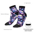 thumbnail image 6 of Pofeuu cool flower Skull Print 30cm Socks, Adult Running Hiking Socks for Youth and Adult, 6 of 7