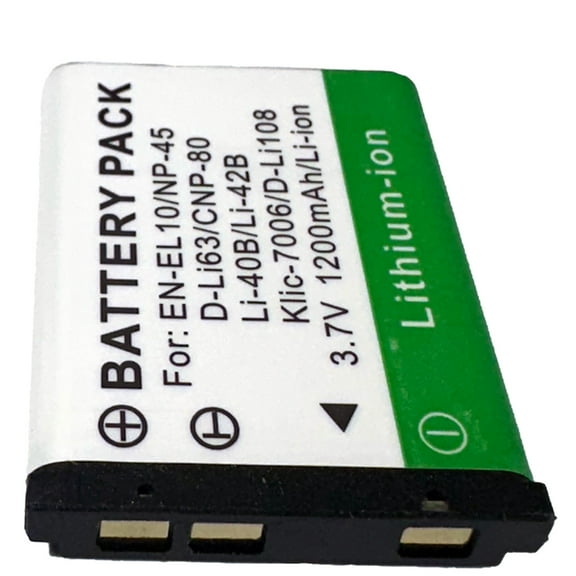 Battery for Olympus LI-40B LI-42B Nikon Coolpix S200 Fuji NP-45 EN-EL10 Stylus 850 710 Finepix Z10FD