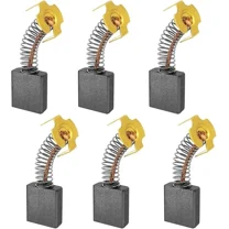 6 Pack Carbon Brush Fits for Dewalt D24000 DW713 DW715 DW716 Replaces 614367-00 0502025007 5140024-30 Miter Saw