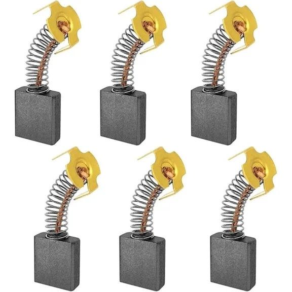 6 Pack Carbon Brush Fits for Dewalt D24000 DW713 DW715 DW716 Replaces 614367-00 0502025007 5140024-30 Miter Saw