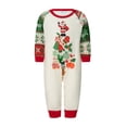 thumbnail image 3 of DuAnyozu Christmas Matching Pajamas for Family Sets 2023 Elk Santa Christmas Tree Print Cute Funny Xmas Sleepwear Pjs Sets, 3 of 7