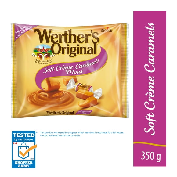 Werther's Original Soft Crème Caramel Candy, 350g