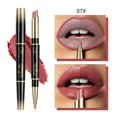 thumbnail image 3 of Teissuly Double-ended Lipstick Pencil Waterproof Makeup Holding Color Developing Two-in-one Thin Tube Lipstick Lip Pencil Teissuly WER202401272772, 3 of 3