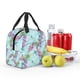 thumbnail image 5 of Easygdp Dragonfly Floral Bolsa Térmica Premium - Tela Oxford Impermeable, Gran Capacidad, Bolsillo Frontal, Unisex para Trabajo, Escuela, Actividades al Aire Libre y Picnics, 5 of 8