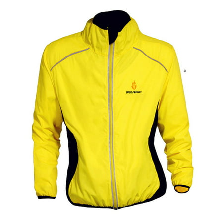 Men/Women Sports Waterproof Windbreaker Breathable Zipper Running Riding Jacket