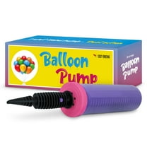 Cozy Greens Balloon Pump Premium Rubber Plastic Handheld Party Air Manual Power 1 Pack