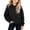 Black-Kids Sweatshirt, variant on breaise Girls Casual Long Sleeve Hoodies Cute Oversized Fleece Sweatshirt Cozy Solid Color Sweatshirts