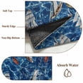 thumbnail image 6 of 5x7 Area Rugs for Living Room, Coastal Boat Ocean Non Slip Area Rugs for Kitchen Bedroom Entryway, Coastal Sea Waves Summer Washable Carpet Runner Rug Floor Mats for Bedroom Home Decor, 6 of 8