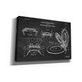thumbnail image 2 of Epic Graffiti "Toilet Seat Cover Blueprint Patent Chalkboard" Giclee Canvas Wall Art, 18"x12", 2 of 3