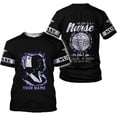 thumbnail image 5 of Generic Personalized Nurse Shirt, RN, CNA, Unisex-Adults, Short Sleeve, T-Shirt, 3D All-Over Print, Bl4, 5X-Large (Grey, L), 5 of 9