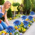 thumbnail image 6 of PSVFUJZ Metal Flower Garden Stakes,1 Pcs Decorative Garden Stakes Ornaments Outdoor Yard Art Decorative Lawn Accents for Backyard Patio Garden Walkway and General Outdoor Landscape Use, 6 of 9