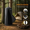 thumbnail image 3 of Rangland Portable Changing Room Tent - Instant Pop Up Privacy Pod with Suction Cup for SUV Liftgate, for Camping, Shower, Beach and Toilet Stall (Carrying Bag Included) Black, 3 of 8