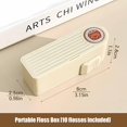 thumbnail image 3 of AOPALE Family Pack, Refillable Floss Stick Dispenser with 10 Dental Floss, Portable Travel Toothpick Holder, Floss Holder Container (1), 3 of 7