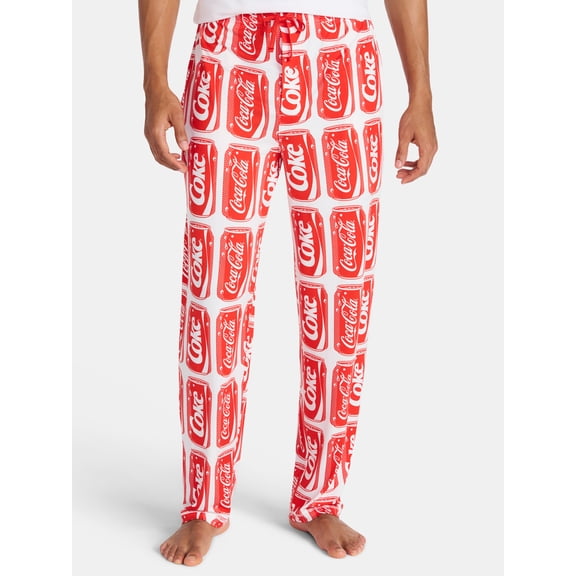 Coca Cola Men's Graphic Sleep Pants, Sizes S-2XL